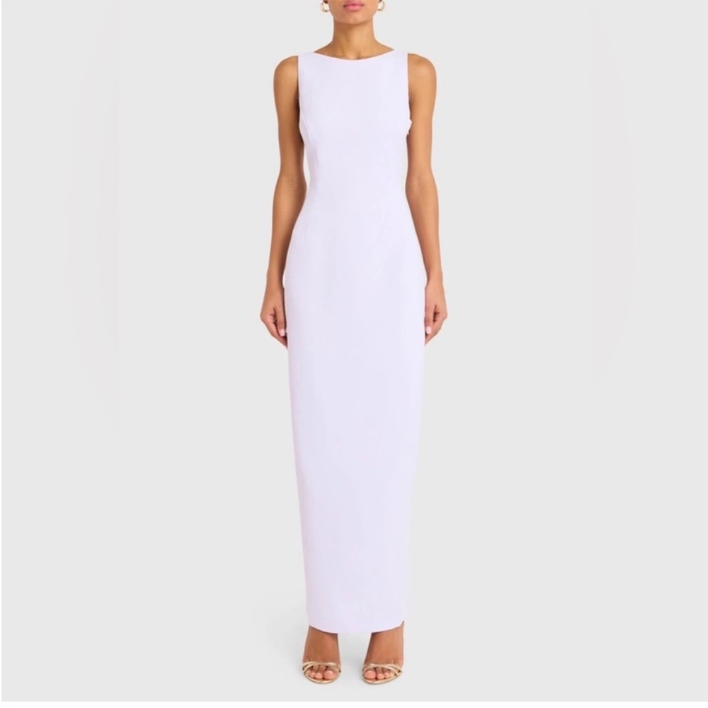 Amanda Uprichard Marbella Maxi Dress Lavender